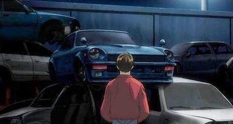 Wangan Midnight Anime, Wangan Midnight, Mid Night, Z Wallpaper, Funny Poses, Initial D, After Midnight, Thursday Night, Cute Couple Art