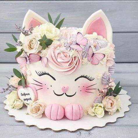 Amazing World Talents’s Instagram photo: “@sugarnspices_2 ⬅️ Follow Cake 💜 from @? Tag the Baker . . . . #Weddingday #Weddingphoto #Weddingideas #Foodie #Cake #Weddingcake …” Kitten Cake, Birthday Cake For Cat, 8th Birthday Cake, ดินปั้น Polymer Clay, Animal Cakes, Creative Birthday Cakes, Baby Birthday Cakes, Cat Cake, Pretty Birthday Cakes