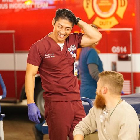 Chicago Med Ethan, Ethan Choi, Brian Tee, Med Wallpaper, Marty Deeks, White Guy, Kin List, Chicago Shows, Chicago Med