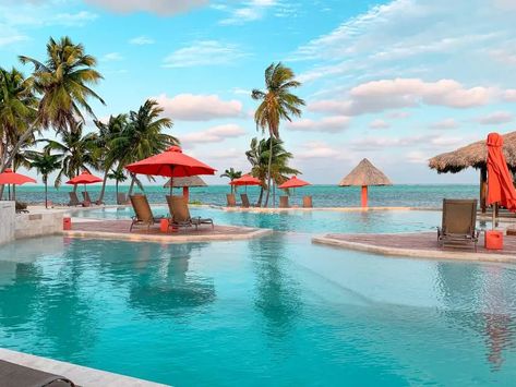 Costa Blu Beach Resort Review - San Pedro, Belize - deventuretime San Pedro Belize, Belize Beach, Stunning Hotels, Usa Travel Destinations, North America Travel, San Pedro, Beach Resort, America Travel, Beach Resorts