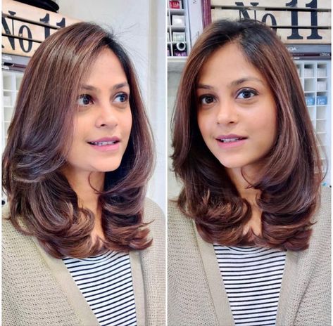 Side Partition Haircut Women, Short Haircut For Square Face Women, Egg Shaped Head Hairstyles, Indian Hair Cuts, Bob Haircuts For Black Women, Haircut For Square Face, Haircuts For Black Women, Haircuts For Long Hair With Layers, Haircuts For Medium Length Hair