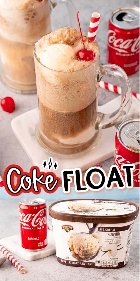 Root Beer Float Recipe, Wendys Frosty Recipe, Creamy Vanilla Ice Cream, Family Drinks, Coke Float, Beer Ice Cream, Wendys Frosty, Slush Recipes, Virgin Cocktails