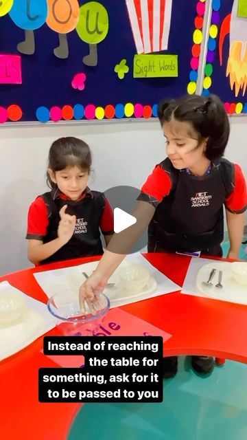 PIET Sanskriti School Ansals on Instagram: "🍽️ *Table Manners Activity* 🍽️

Its not about fork and knife, it’s about being kind and respectful towards your food🍛 and people sitting with you.👍🏻👍🏻

Since PIET Ansals always tries to give something new to their kids. Today was an exciting day when our Grade 1 learners have learned about the importance of dining etiquittes. 😊. #pietsanskritischoolansals #bestschoolintown☀️ #academicexcellence #academicsuccess #learningisfun #roleplay" Table Manners Activities For Kids, Good Manners Activity For Kids, Good Manners For Kids Activities, Table Manners Activity, Table Manners For Kids, Good Manners For Kids, Kids Table Manners, Manners Preschool, Respect Activities