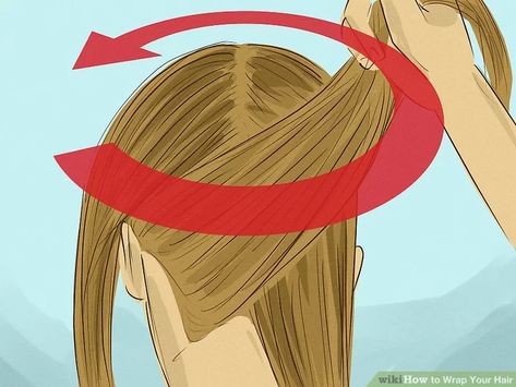 How To Wrap Hair, Hair Wrapping, Hair Overnight, Wrap Hair, How To Wrap, Hair Wraps, Frizzy Hair, Hair A, Straight Hair