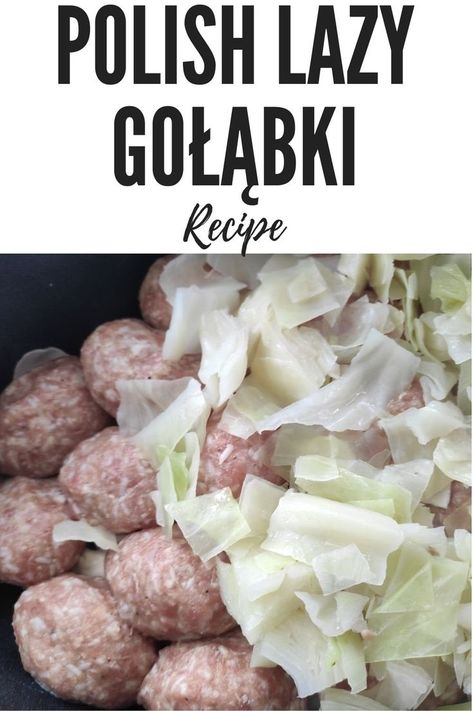 A cross between a Polish lasagna and a traditional golumpki dish, this lazy golabki recipe is perfect for an easy yet filling Polish dinner! Lazy Golumpki Recipe, Golumpki Recipe, Cabbage Rolls Polish, Best Cabbage Rolls Recipe, Unstuffed Cabbage Rolls, Lithuanian Recipes, Unstuffed Cabbage, Cabbage Rolls Recipe, Pasta Side Dishes