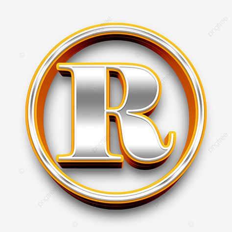 R Later Images, R Png, D Letter Design, Silver Png, R Sticker, R Name, Orange Clipart, Letter Clipart, Alphabet Letters Images