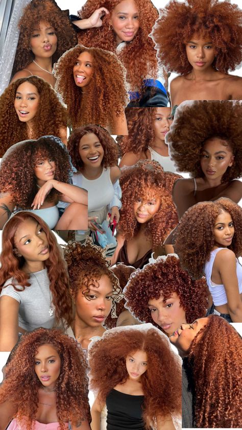 Afro Hair Dye, Hair Color For Dark Skin, Best Hair Dye, Highlights Curly Hair, Natural Hair Bun Styles, Honey Brown Hair, Hair Inspiration Long, Protective Hairstyles For Natural Hair, Ginger Hair Color