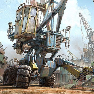 Diesel Punk, Props Art, Anime Scenery Wallpaper, Dieselpunk, Lumberjack, Scenery Wallpaper, Anime Scenery, Matilda, Sci-fi Spaceship