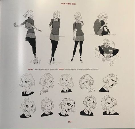 Shiyoon Kim, Expression Sheet, Spider Art, Verse Art, Gwen Stacy, Concept Art Character, Learn Art, Character Design Animation, Sketchbook Inspiration