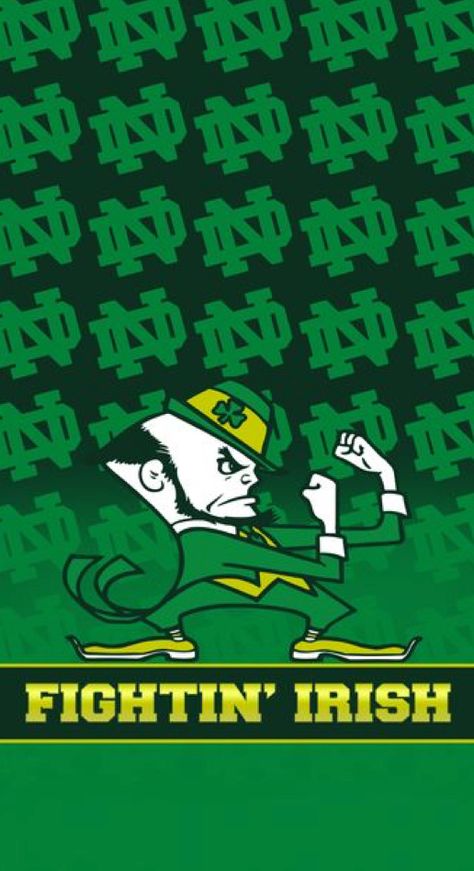 Irish Pictures, Notre Dame Wallpaper, Notre Dame Apparel, Noter Dame, Go Irish, Irish Catholic, Irish Tattoos, Team Wallpaper, College Football Teams