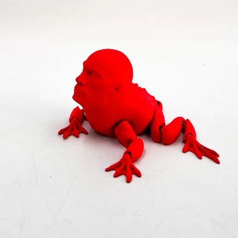 Rock Frog, Toad Frog, No Support, Digital Sculpting, Professional Wrestlers, 3d Printing Projects, The Rock Dwayne Johnson, Print Ideas, Frog And Toad