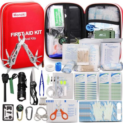 Best Bug-Out Bags 2020: Hurricane, Earthquake, Emergency Survival Kit - Rolling Stone Best First Aid Kit, Car Camping Essentials, Boat Camping, Pontoon Boat Accessories, Camping First Aid Kit, Emergency Blanket, Emergency Survival Kit, Safety And First Aid, Bug Out Bag