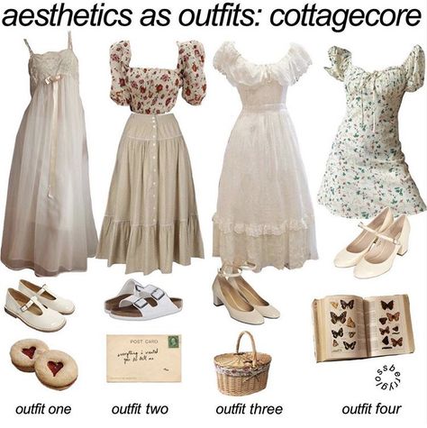 Cottagecore Outfit Ideas, Cottagecore Outfit, Cottagecore Outfits, Cottagecore Fashion, Cottagecore Style, Look Vintage, Looks Style, Looks Vintage, Outfits Casuales