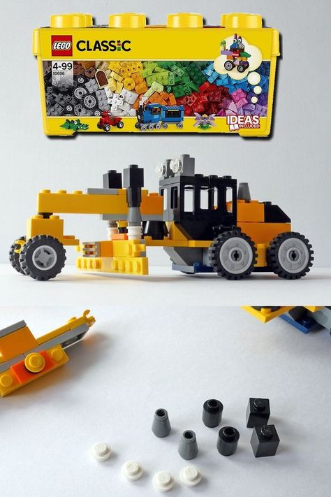 Lego Simple Machines, Lego Directions, Airplane House, Lego Truck Instructions, Lego Cars Instructions, Lego Vehicles Instructions, Simple Lego Car Instructions, Lego Workshop, Youtube Profile