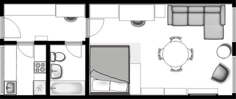 5 Genius Ideas For How to Layout Furniture in a Studio Apartment | Apartment Therapy L Shaped Studio Apartment, How To Arrange Furniture, Apartment Furniture Layout, Bachelor Apartment, Family Room Furniture Layout, Arrange Furniture, Cheap Living Room Sets, Furniture Placement Living Room, Cheap Living Room Furniture