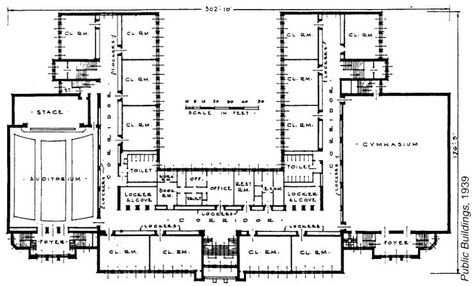 elementary school building design plans | The blueprint and floor plan to the Thomas Edison Elementary School in ... Elementary School Building Design, Elementary School Building, School Building Plans, Elementary School Architecture, School Floor Plan, High School Plan, High School Design, School Floor, Building Design Plan