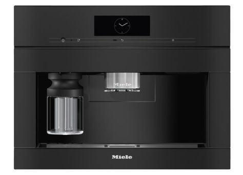 Miele Coffee Machine, Coffee Machine Kitchen, Espresso Macchiato, Built In Coffee Maker, Kitchen Appliance Packages, Double Espresso, Frothing Milk, Appliance Packages, Enjoy Coffee