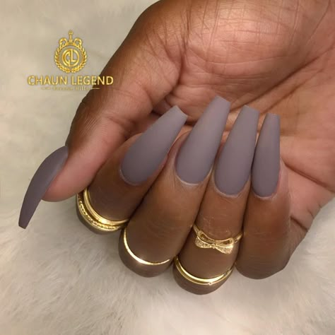 Fresh Grays Simple Matte Nails, Coffin Nails Matte, Pastel Nails Designs, Queen Nails, Simple Fall Nails, Diy Acrylic Nails, Pointed Nails, Nail Designs Glitter, Coffin Nails Designs