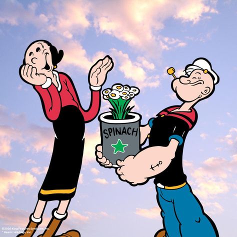 Popeye And Olive, Popeye The Sailor Man, Birch Tree Art, Olive Oyl, Kids Tv Shows, Famous Cartoons, 90s Cartoon, The Sailor, Classic Comics