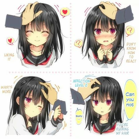 I always want more Headpats Anime, Head Pats Anime, Head Porpotion Anime, Anime Head Guidelines, Headpats Reference, Patting Head Reference, Head Pat Reference, Animation Storyboard, Kantai Collection