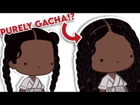 Gacha Club Hairstyles, Anime Braids, How To Make Braids, Classy Wallpaper, Body Tutorial, Hair Puff, Afro Style, Club Hairstyles, Club Outfit Ideas