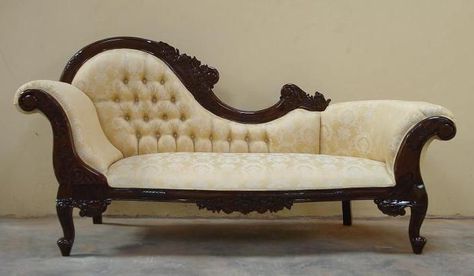 antique chaise lounge - Google Search | Photoshoot | Pinterest ... Sofa Design Wood, Wooden Sofa Set Designs, Sectional Sofa With Chaise, Wooden Bed Design, Couch Design, Sofa Bed Design, Chaise Lounge Sofa, Furniture Design Wooden, Antique Sofa