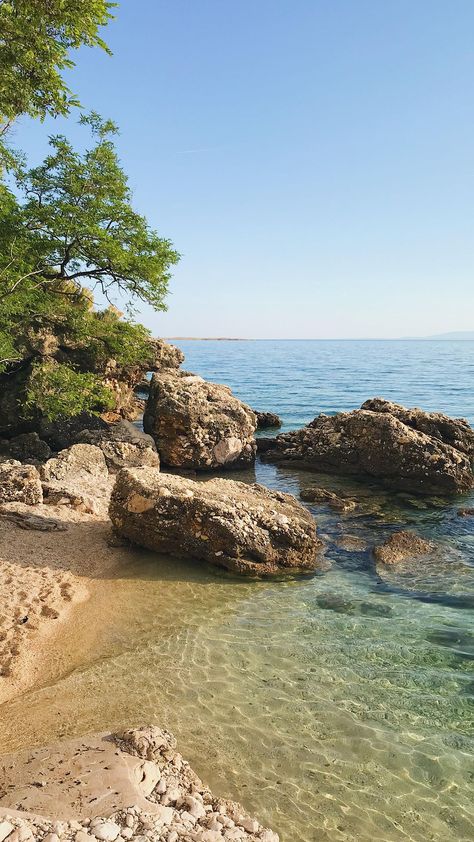 emii_toma on Instagram: heaven ✨ . an amazing intimate corner we found in Stara Baška, on Krk Island in Croatia 🐚🤍 . it’s the perfect place to enjoy the sound of… Krk Island, Krk Croatia, Holiday 2024, Euro Summer, Summer 24, Island Life, Summer Holiday, Holiday Travel, The Sound