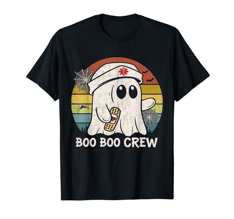 PRICES MAY VARY. Boo Boo Crew Nurse Shirt Funny Ghost Women Nurse Halloween Tshirt for matching nurse costume shirts for kids, boys, girls, men, women, teens, adults and family. Boo Boo Crew Halloween Shirt. Nurses t shirts for Women. Boo Boo Crew Nurse Shirt Funny Ghost Women Halloween Nurse Tshirt. idea for Halloween for RN, ICU, ER and registered nurses! spooky, scary trick or treat outfit! RN Shirts for Nurses. Gift for Christmas, Thanksgiving, Halloween, Birthdays and Easter. Lightweight, C Funny Nurse Gifts, Boo Boo Crew, Funny Nurse Shirts, Nurse Shirts, Nurse Costume, Boo Crew, Women Nurse, Funny Ghost, Halloween Nurse