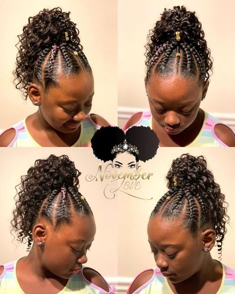 Back To School Braided Hairstyles, Braids Back To School, School Braided Hairstyles, Kids Hairstyles Braids, Braids Back, Kids Braids With Beads, Upside Down French Braid, School Braids, Hair Of The Dog