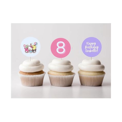 Who knew us 90s kids with our favorite Sanrio character (Pochacco for me) would be coming back full circle with our kids loving Sanrio again! This cute little birthday bundle comes with your editable invitation, favor tags and cupcake toppers 🤩✨ link to etsy in bio #sanrio #hellokitty #kawaii #birthdaybundle 90s Kids, Sanrio Characters, Full Circle, Editable Invitations, Favor Tags, Our Kids, Cupcake Toppers, Cupcake, Hello Kitty