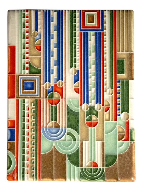 Rainbow Tile, Art Tiles, Butlers Pantry, Wood Stain Colors, Cactus Flowers, Handmade Beauty Products, Frank Lloyd, Frank Lloyd Wright, Lloyd Wright