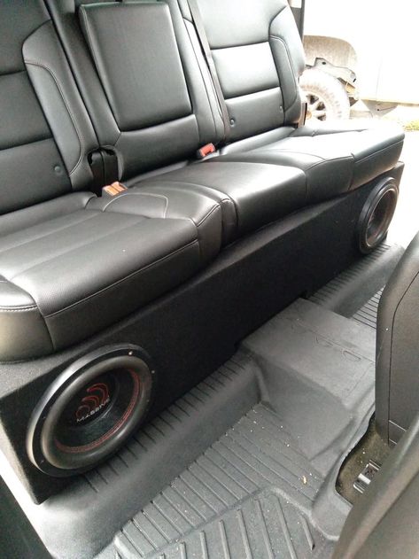 Truck Subwoofer Box, Truck Speakers, Custom Subwoofer Box, Car Subwoofer Box, Custom Car Audio, Sound System Car, Lowrider Trucks, Subwoofer Box, Car Sounds