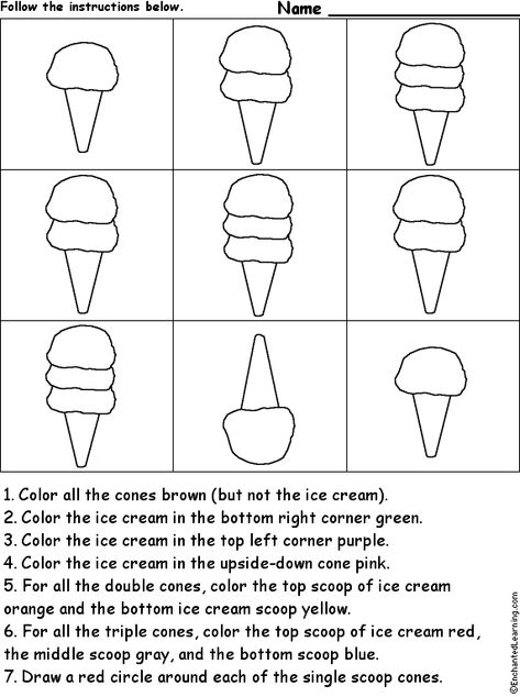 Ice Cream Activities, Play Printables, Cloze Activity, English Units, Slp Activities, Ice Cream Theme, Wayne Thiebaud, Ice Cream Social, Art Worksheets