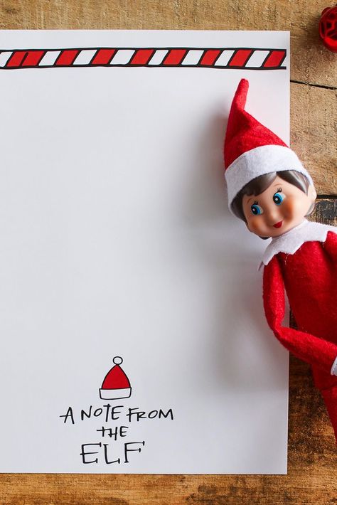 Download these adorable notes from the Elf on the Shelf and fun activity sheets for your kids. Plus, our daily planner makes preparation a breeze—and you'll never find yourself scrambling for an idea at the last minute. #elfontheshelf #elfontheshelfideas #christmasideasforkids #freeprintable #bhg Elf On Shelf Notes, Elf Tricks, Elf On Shelf Printables, Elf On Shelf Letter, Elf Printables, Elf Notes, Elf Letters, Awesome Elf On The Shelf Ideas, Holiday Picks