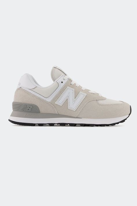 Nb Sneakers Women, New Balance Outfit 574 Women, New Balance 574 V2, Bew Balance Shoes, Neutral New Balance Shoes, Comfortable Sneakers Women, Classic Sneakers Women, Cream New Balance Shoes, Tan New Balance Shoes