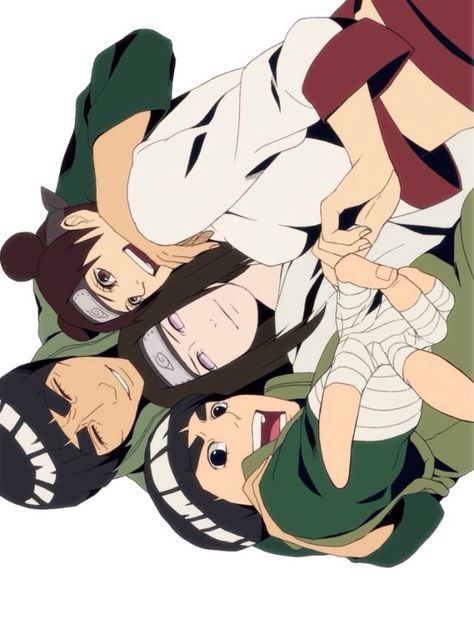 Team Gai Team Gai, Team Guy, Neji And Tenten, Naruto Family, Naruto Teams, Naruto Fan Art, Rock Lee, Naruto Series, Naruto Wallpaper