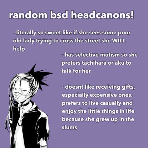 #bsd #headcanons #ginakutagawa Bsd Gin, Bsd Theories, Gin Bsd, Bsd Headcanons, Dogs Images, Bsd Memes, Bongou Stray Dogs, Pinterest Account, Stray Dogs