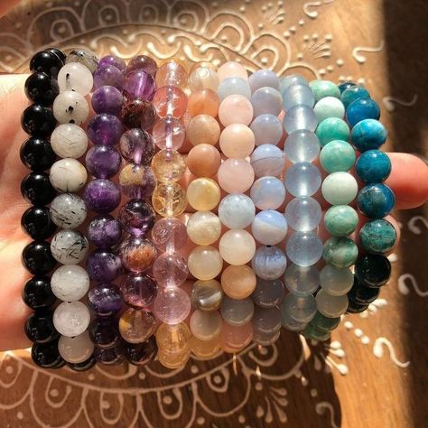 Body Jewelry Diy, Marble Bracelet, Charm Bracelets For Girls, Girly Bracelets, Crystal Bead Jewelry, Earthy Jewelry, Indie Jewelry, Accesories Jewelry, Wrist Jewelry