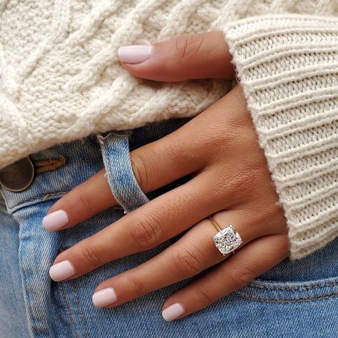 Adiamor on Instagram: “Thanksgiving Engagement? Cushion cut engagement rings are a great choice! Let us help you design your engagement ring today! ✨ • • • • • •…” Basket Engagement Ring, Knife Edge Engagement Ring, Cushion Cut Engagement Rings, Cut Engagement Rings, Cushion Cut Engagement, Engagement Ring Setting, Corner Design, Cushion Cut Engagement Ring, Yellow Gold Engagement Rings