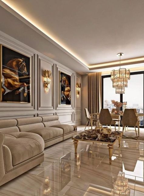 Dark Living Room Ideas, Luxury Dining Room Decor, Dining Room Design Luxury, Luxury Living Room Decor, Dark Living Rooms, Luxury Dining Room, Elegant Dining Room, Inspire Me Home Decor, Terrace Design