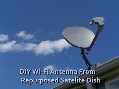 Cell Phone Antenna, Tv Hacks, Wifi Hack, Computer Hacks, Wifi Booster, Tv Antennas, Diy Tech, Satellite Dish, Wifi Signal