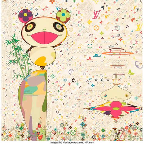 Takashi Murakami Art, Japanese Pop Art, Superflat, Retro Comic Book, Japanese Pop Culture, Friends Art, Pop Culture Art, Takashi Murakami, Japanese Pop