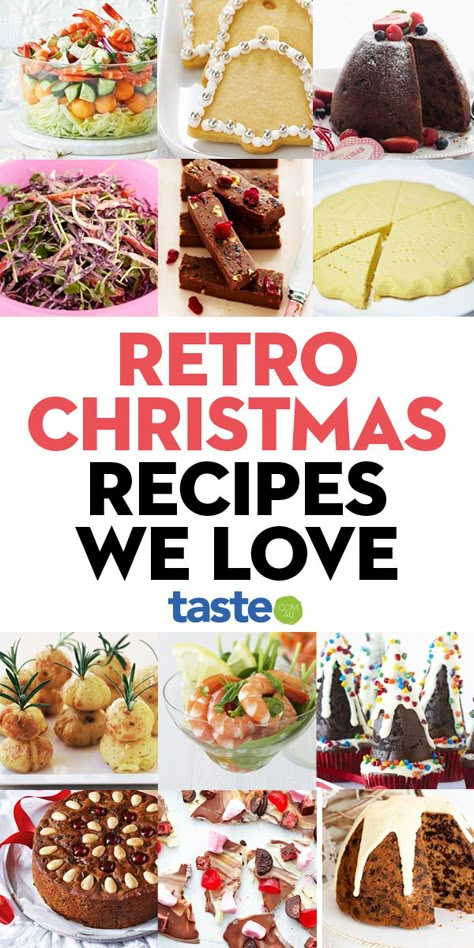 Vintage Christmas Recipes, Xmas Recipes, Christmas Dinner Menu, Aussie Christmas, Best Christmas Recipes, New Year's Food, Christmas Lunch, Christmas Foods, Christmas Food Dinner