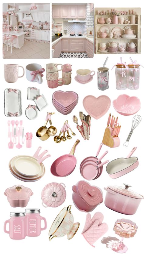 Coquette kitchen decor and accessories to help you transform your kitchen Coquette Kitchen, Christmas Wishlist, Bedroom Makeover, Kitchen Accessories, Kitchen Decor