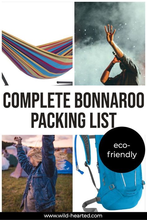 Headed to one of the best festivals ever? Here's the ultimate Bonnaroo packing list to make sure you have everything you need to enjoy the festival! Bonnaroo packing list | bonnaroo campsite | bonnaroo camping | packing for camping | packing list for camping | bonnaroo checklist packing lists | sustainable travel | responsible travel | vegan travel  #Bonnaroo #Bonnaroopackinglist #musicfestival #festivalpackinglist #festivalpacking #festivals #packingtips #festivalseason Bonnaroo Packing List, Bonnaroo Camping, Packing List For Camping, Packing For Camping, List For Camping, Festival Packing List, Australia Packing List, Travel To Australia, List To Make