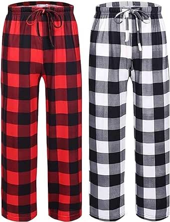 Ekouaer Boys Pajama Pants Long Sleep Pants Soft Elastic Waist Pajama Bottoms Plaid Lounge Pants with 2 Pockets 4-14 Years Boys Pajama Pants, Long Pajama Pants, Pyjama Pants, Pajama Pant, Sleep Pants, Boys Pajamas, Pajama Bottoms, Girls Fashion Clothes, Pajama Sets