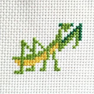 Cool Embroidery Ideas Simple, Bug Cross Stitch Pattern, Tiny Cross Stitch Patterns Free, Cross Stitch For Baby, Simple Cross Stitch Patterns, Cross Stitch Patterns For Beginners, Cross Stitch Mini, Needlepoint Ideas, Easy Cross Stitch