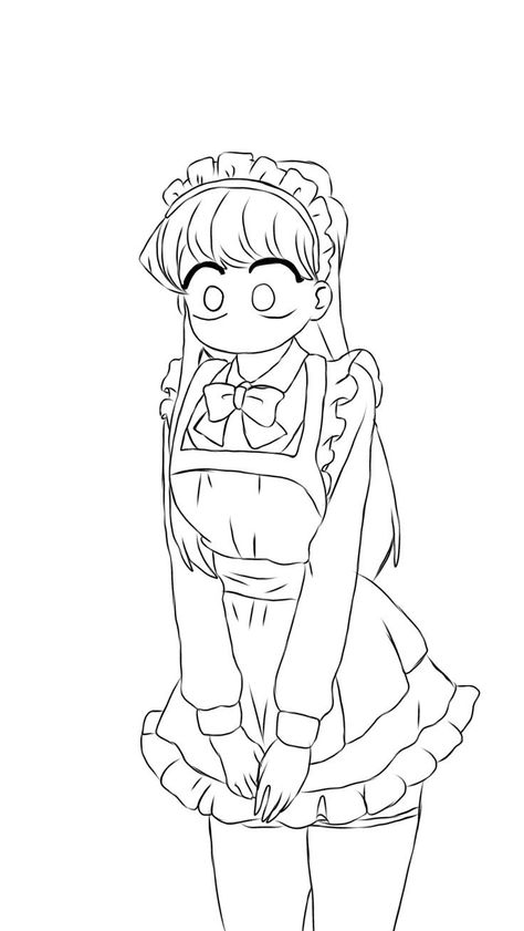 Es un dibujo dijital de mi mujer komi-san uwu Komi Drawing Sketch, Komi San Sketch, Komi Sketch, Komi San Drawing, Komi Drawing, Anime Colouring Pages, Coloring Pages Anime, Manga Coloring Pages, Anime Coloring Pages