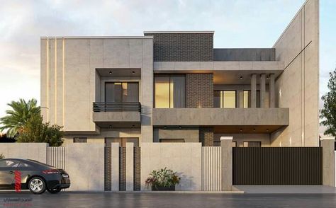 3d Elevation Design, New Modern House, Building Front Designs, Plan Architecture, Boundary Wall, 3d Elevation, Church Interior Design, House Outer Design, Modern Villa Design