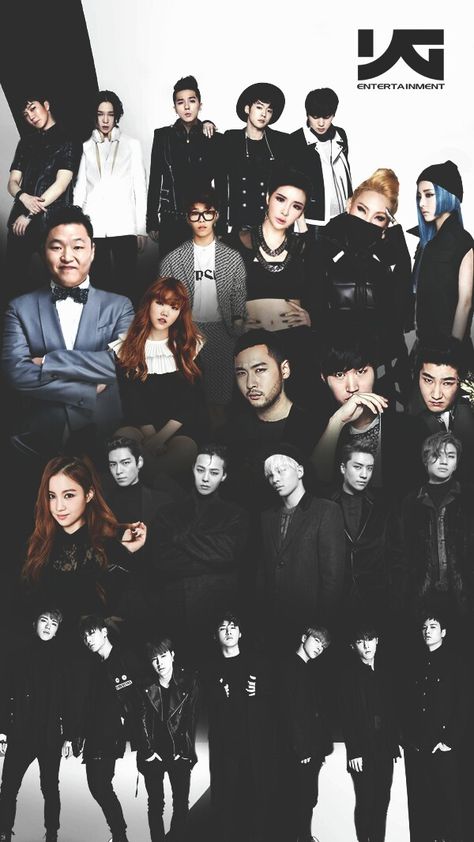 Bigbang Yg, Bigbang Vip, Family Wallpaper, Family Meme, Winner Ikon, Ikon Wallpaper, Yg Entertaiment, Yg Artist, Yg Family